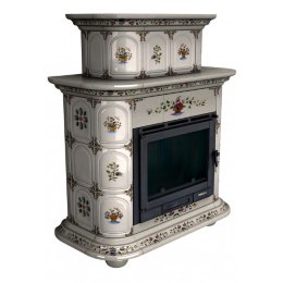 Каминная облицовка КимрПечь Прованс пристенная двухъярусная Руан